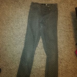 Polka dot grey HM pants